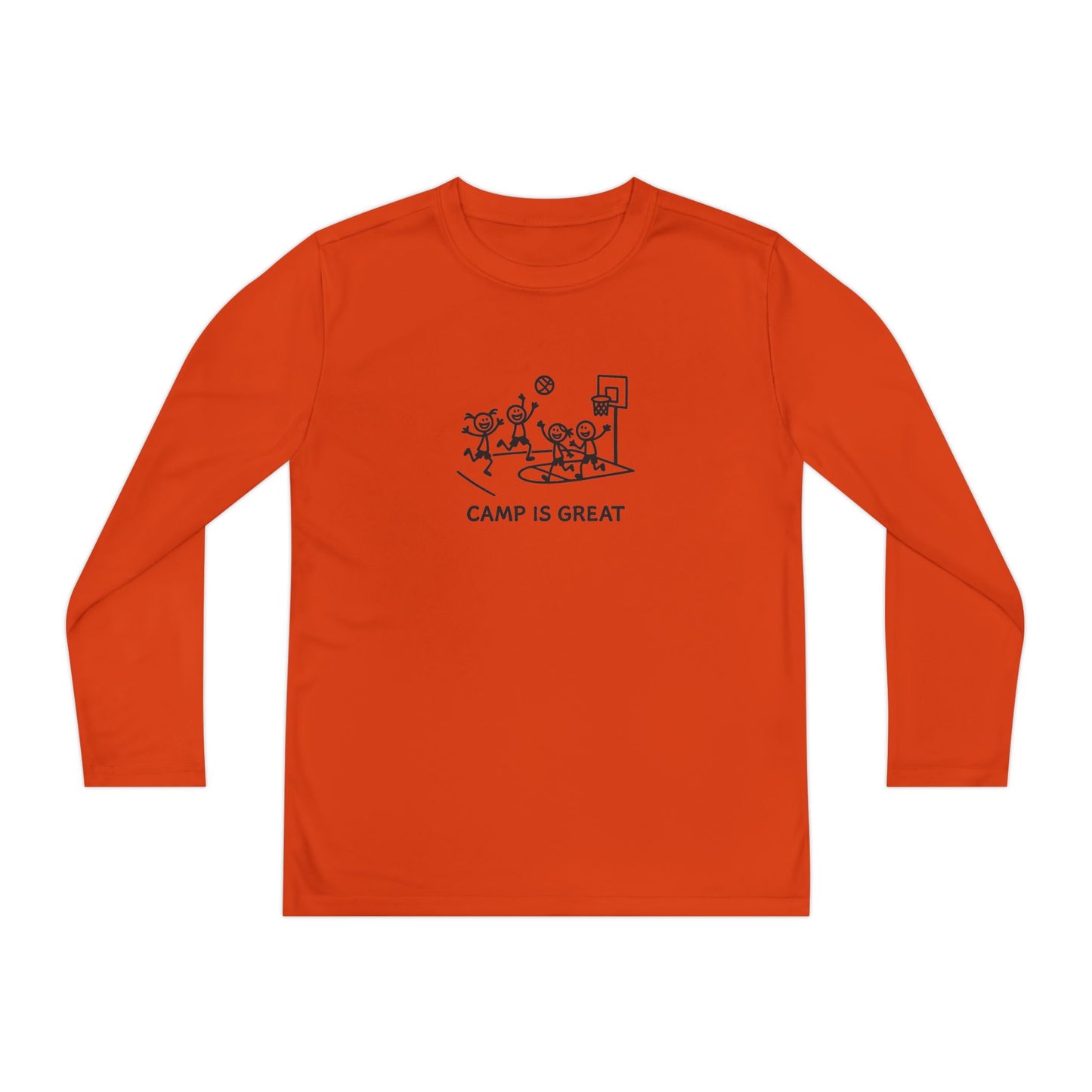 Youth Long Sleeve Competitor Tee Basketball