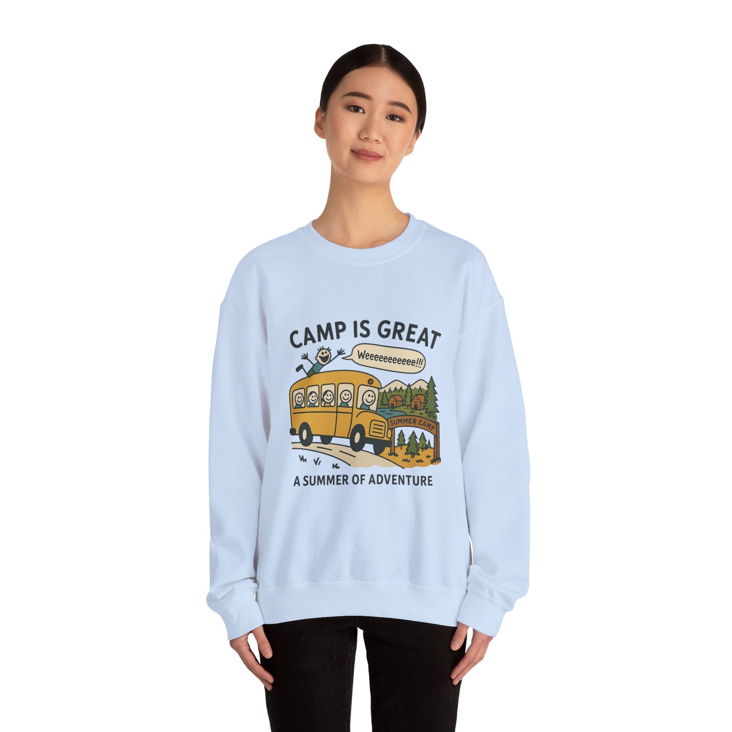 Unisex Heavy Blend™ Crewneck Sweatshirt Bus
