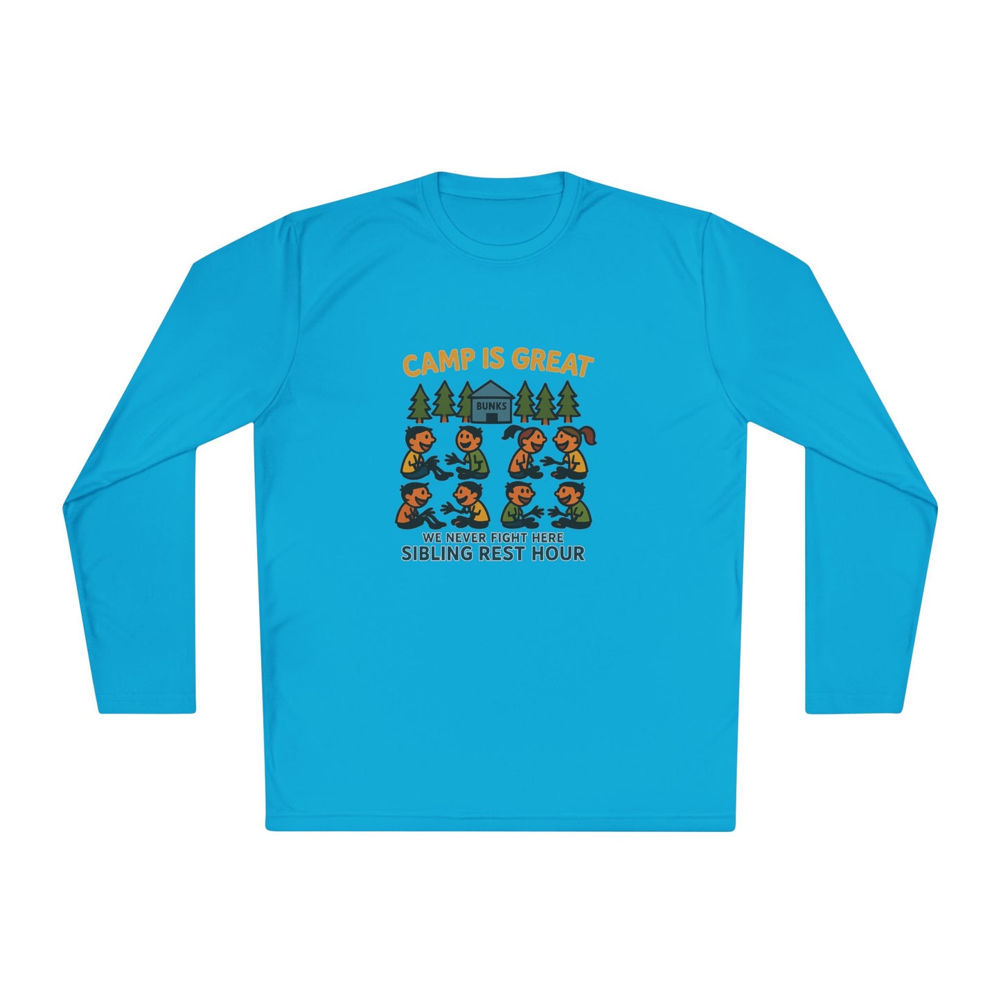 Unisex Lightweight Long Sleeve Tee Sibling Rest Hour