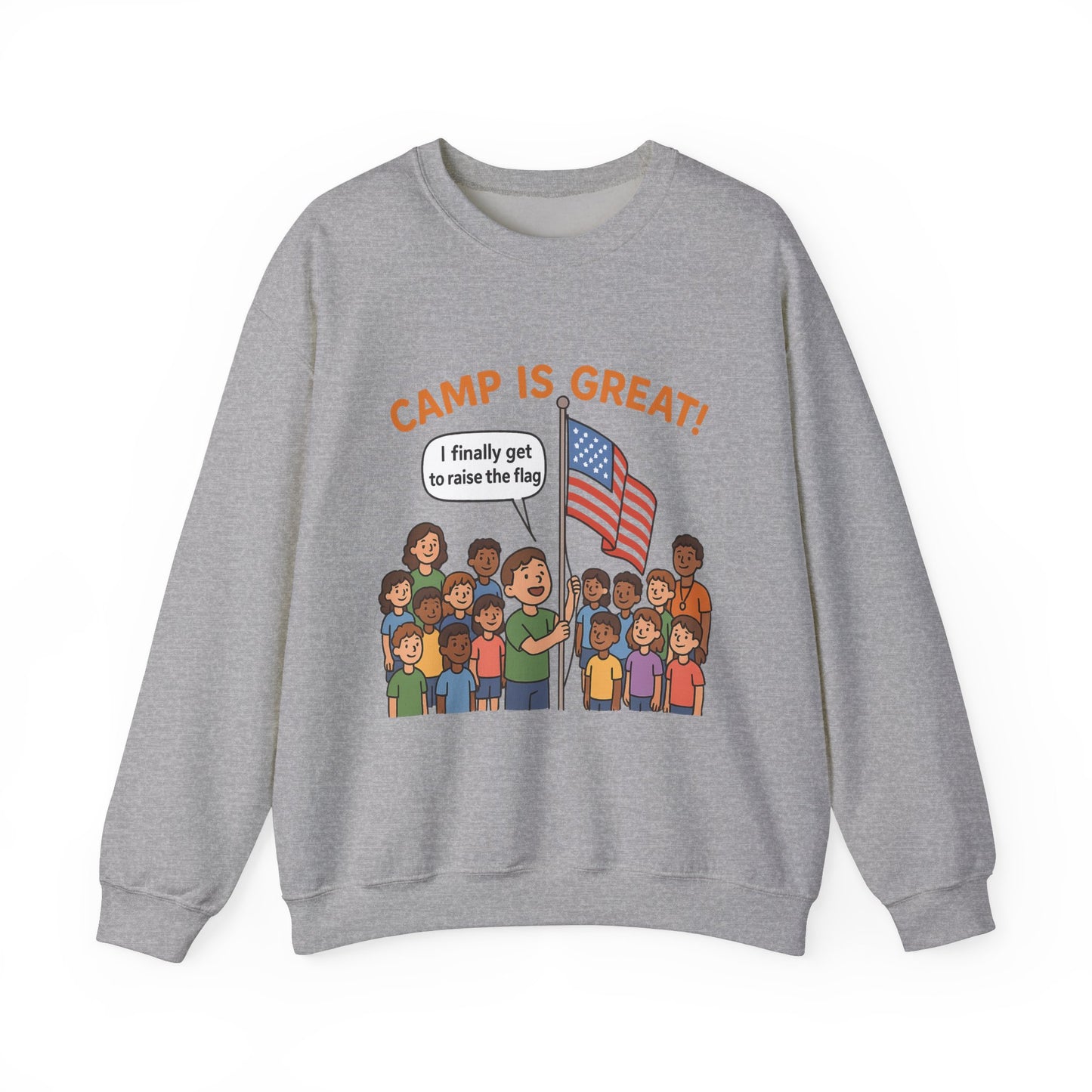 Unisex Heavy Blend™ Crewneck Sweatshirt Flag