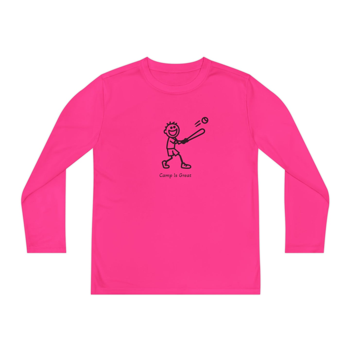 Youth Long Sleeve Competitor Tee Baseball