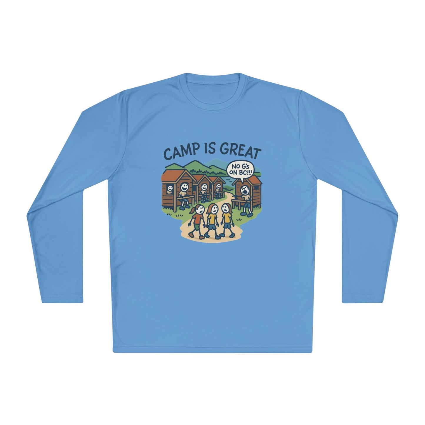 Unisex Lightweight Long Sleeve Tee No G's on BC