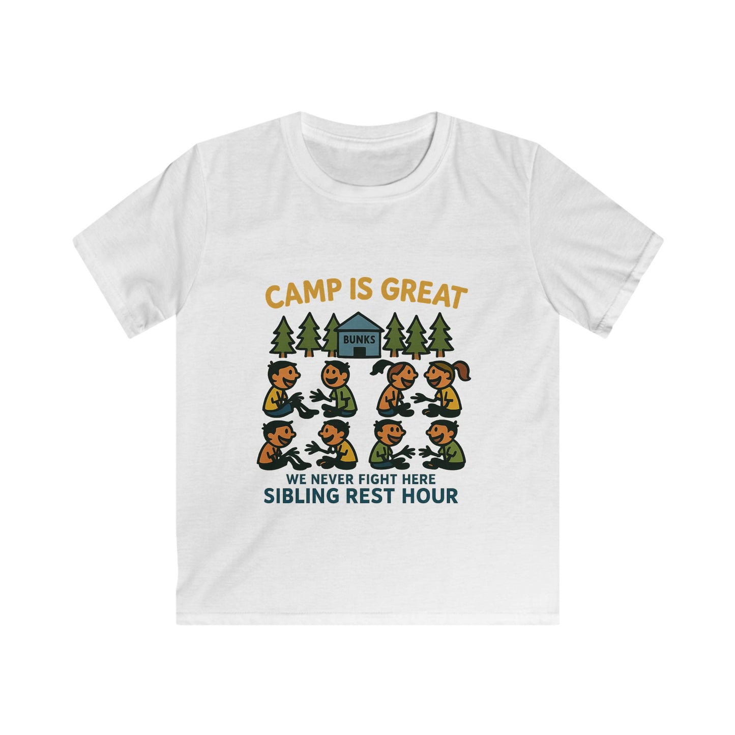 Kids Softstyle Tee Sibling Rest Hour