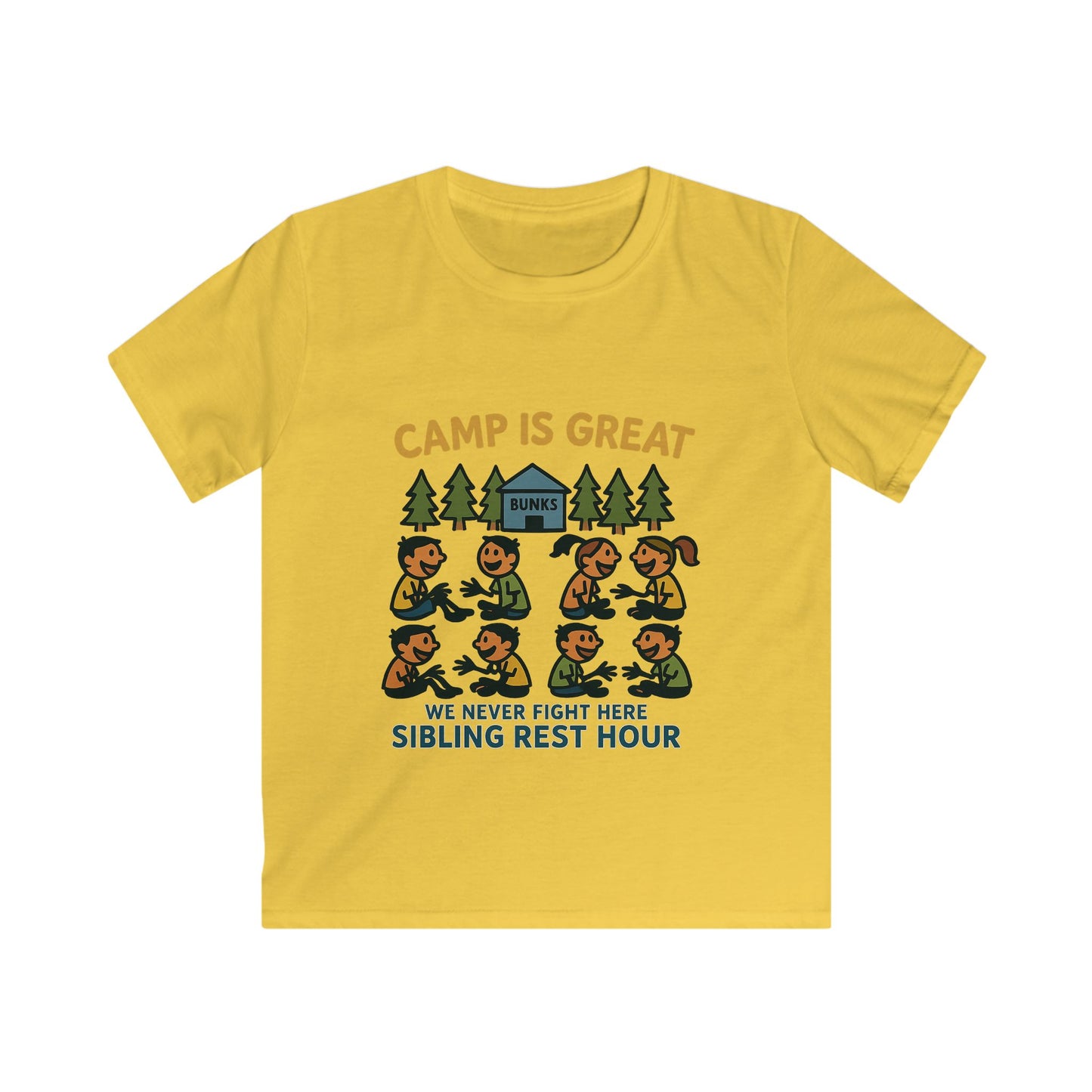 Kids Softstyle Tee Sibling Rest Hour