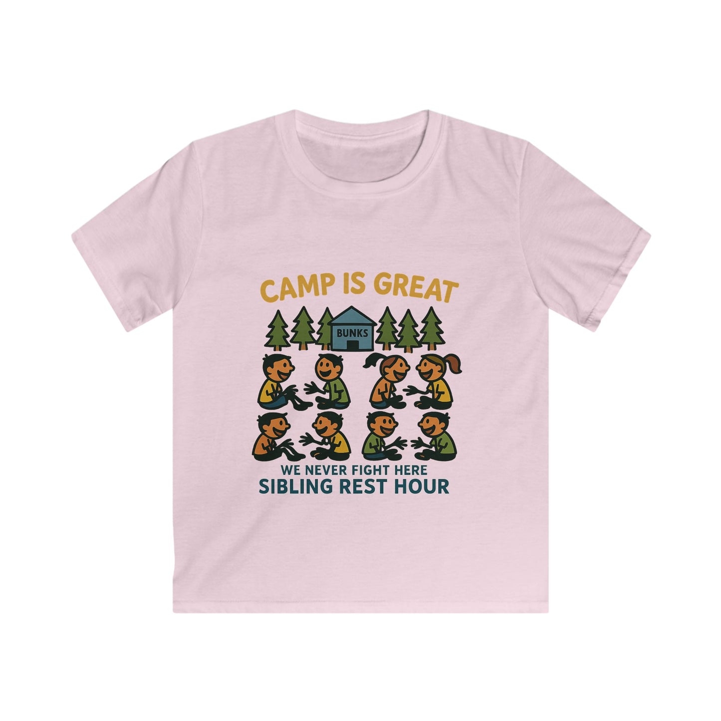 Kids Softstyle Tee Sibling Rest Hour