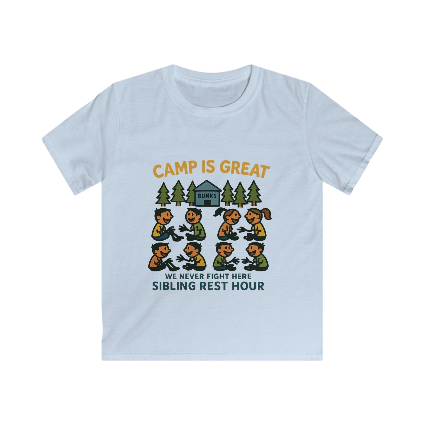 Kids Softstyle Tee Sibling Rest Hour