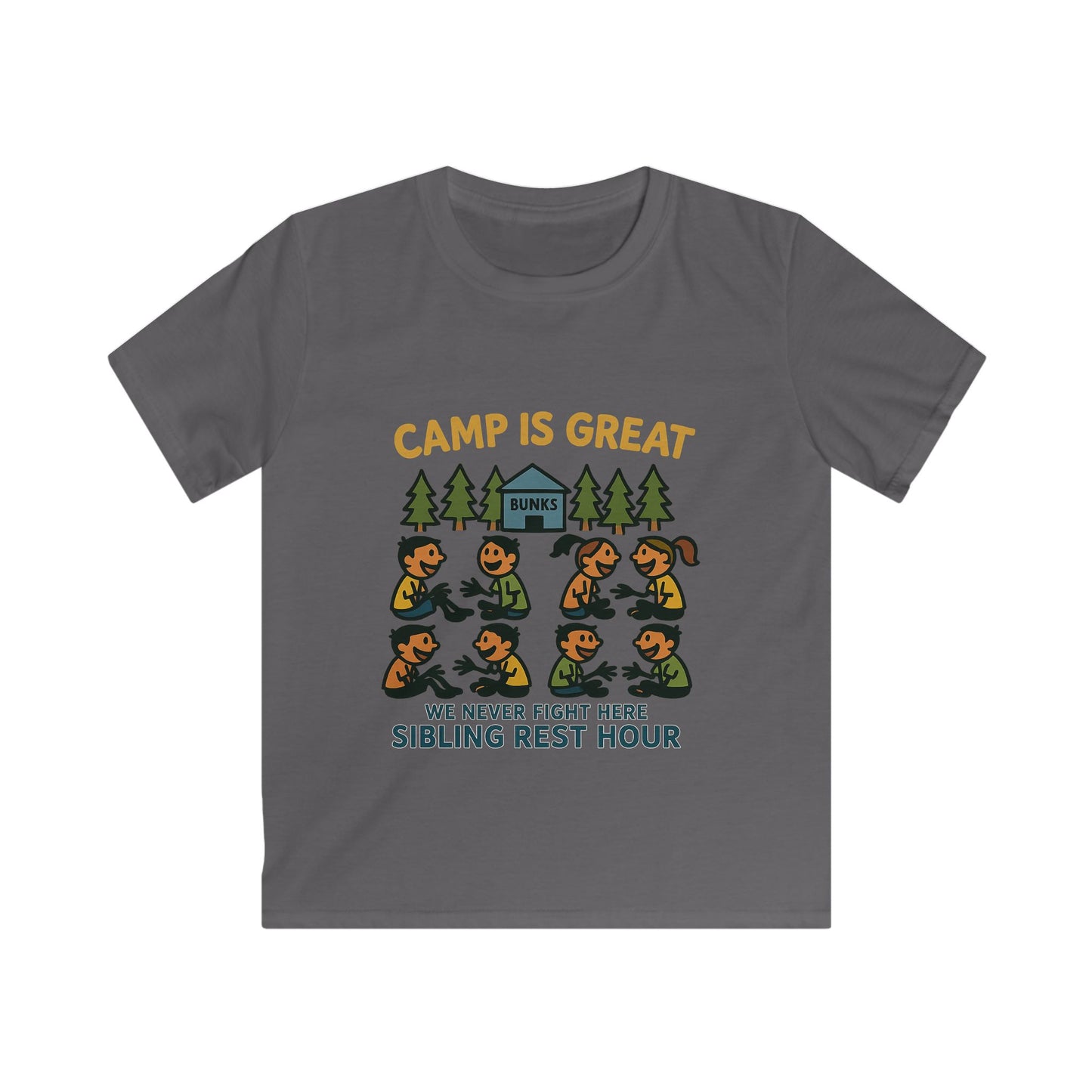 Kids Softstyle Tee Sibling Rest Hour