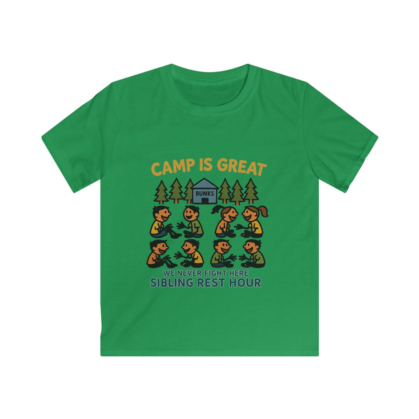 Kids Softstyle Tee Sibling Rest Hour