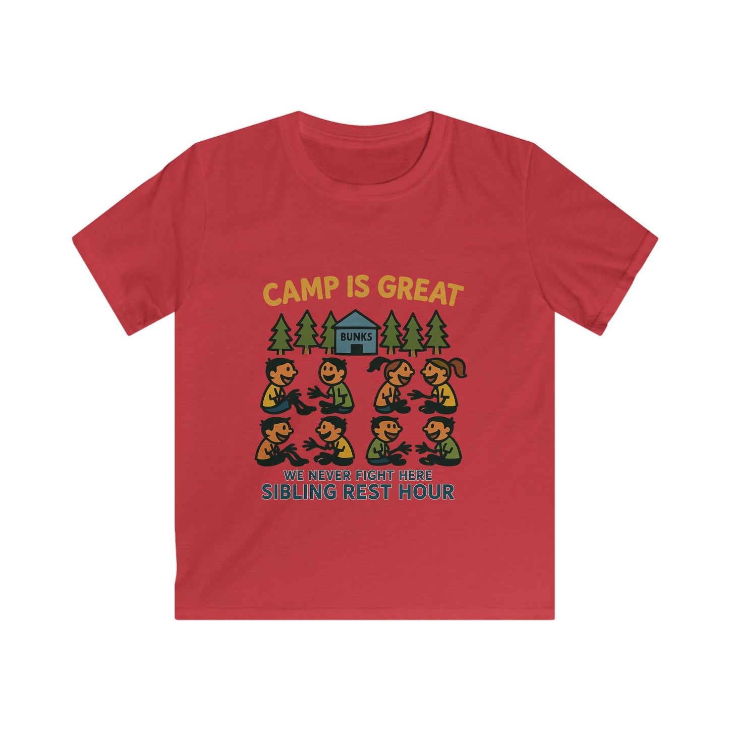 Kids Softstyle Tee Sibling Rest Hour
