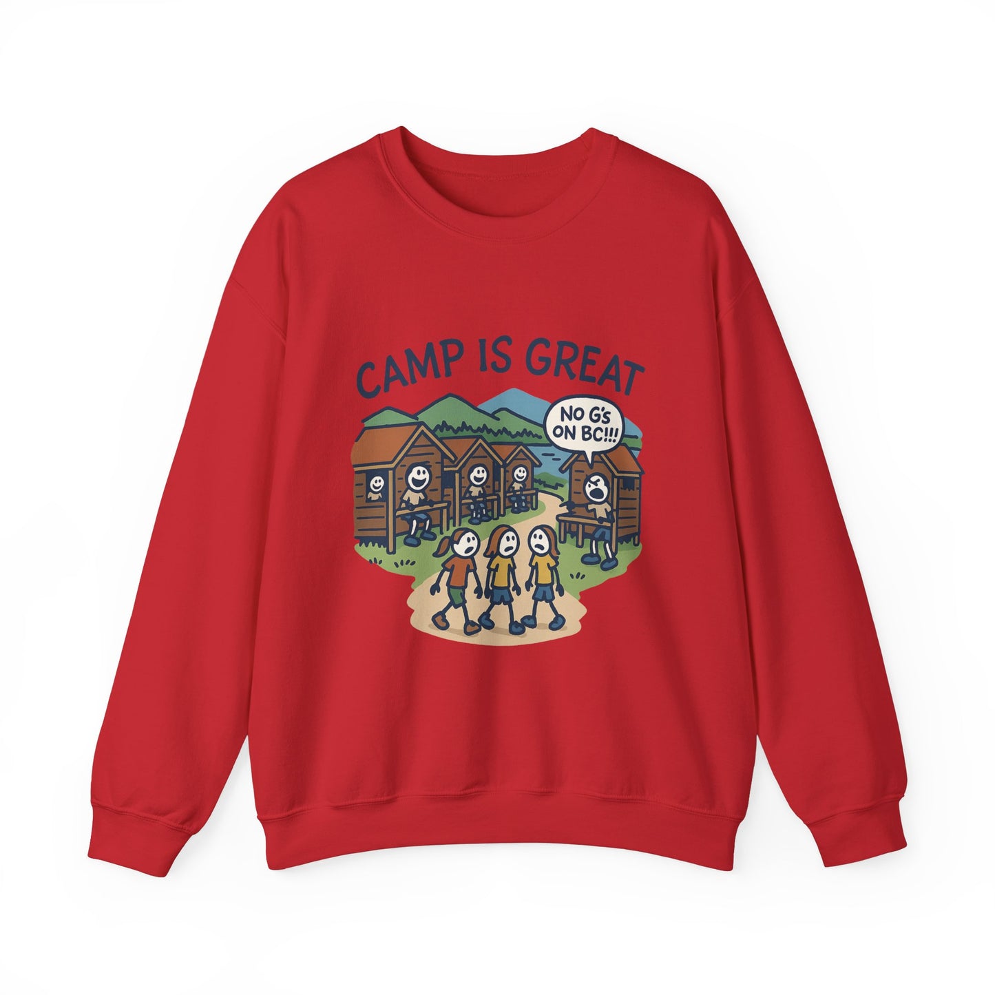 Unisex Heavy Blend™ Crewneck Sweatshirt No G's on BC