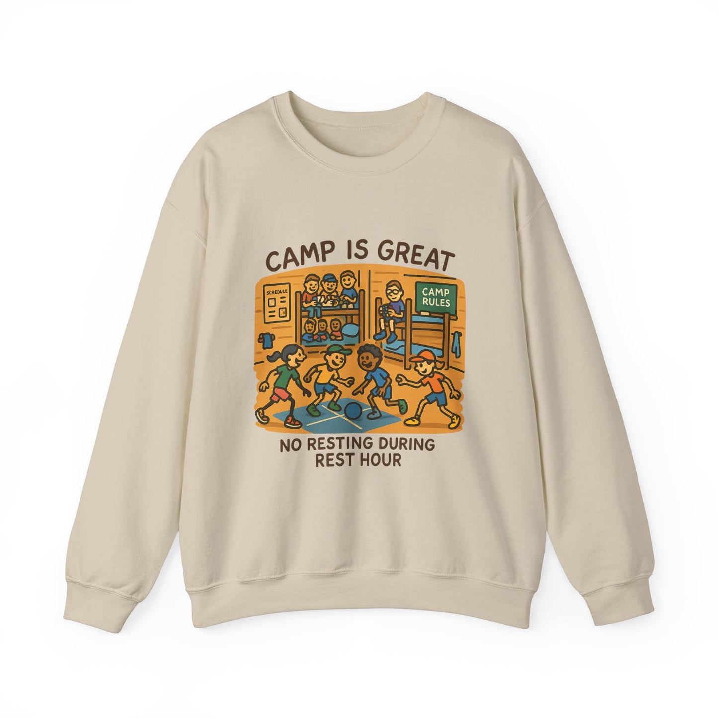 Unisex Heavy Blend™ Crewneck Sweatshirt Rest Hour