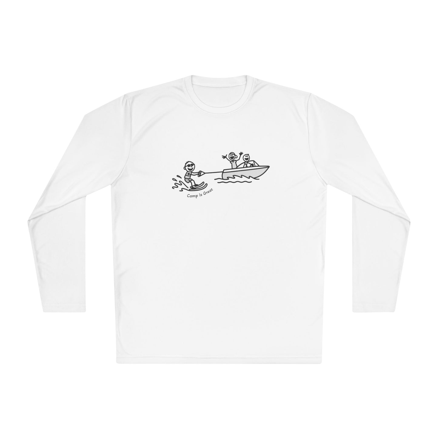 Unisex Lightweight Long Sleeve Tee Waterski