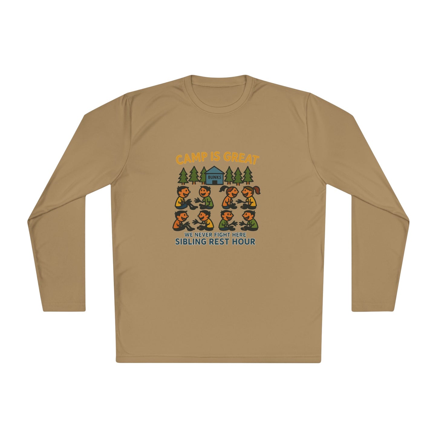 Unisex Lightweight Long Sleeve Tee Sibling Rest Hour