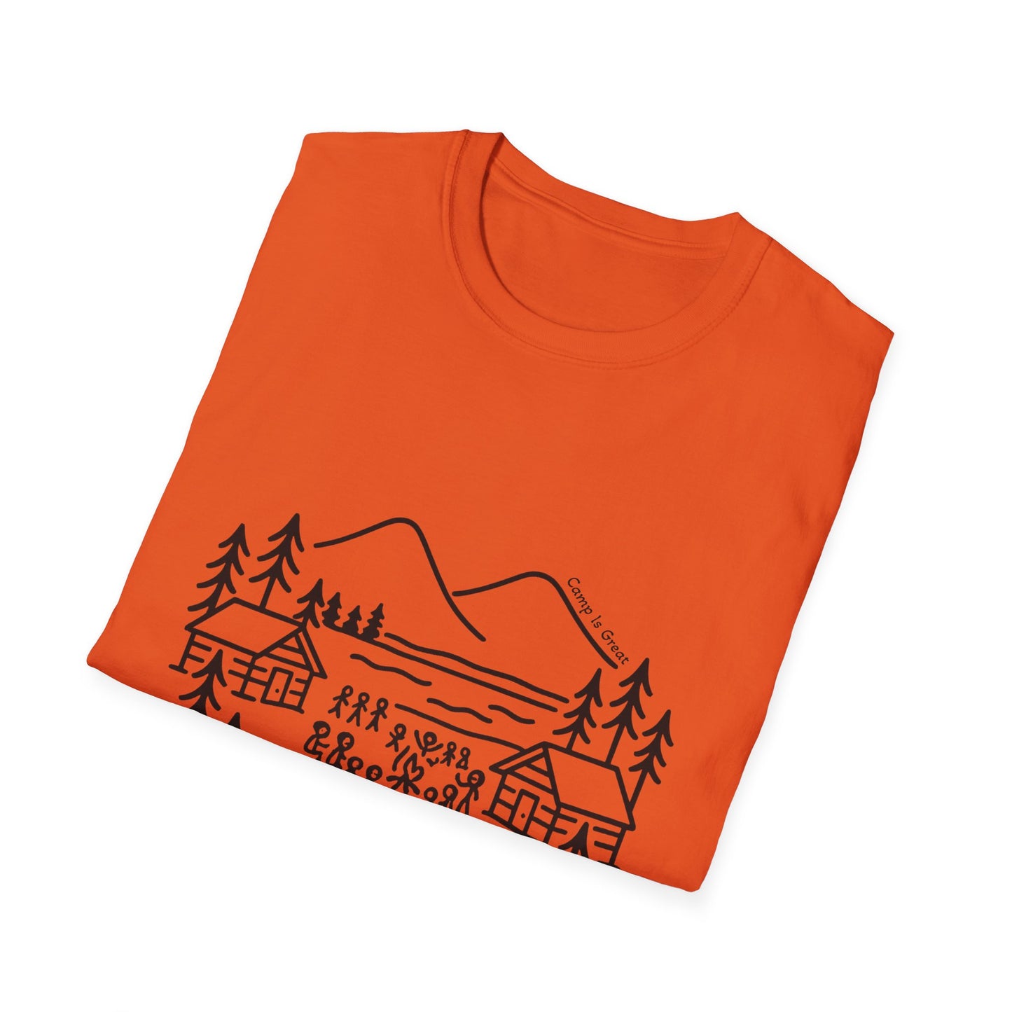 Unisex Softstyle T-Shirt Landscape