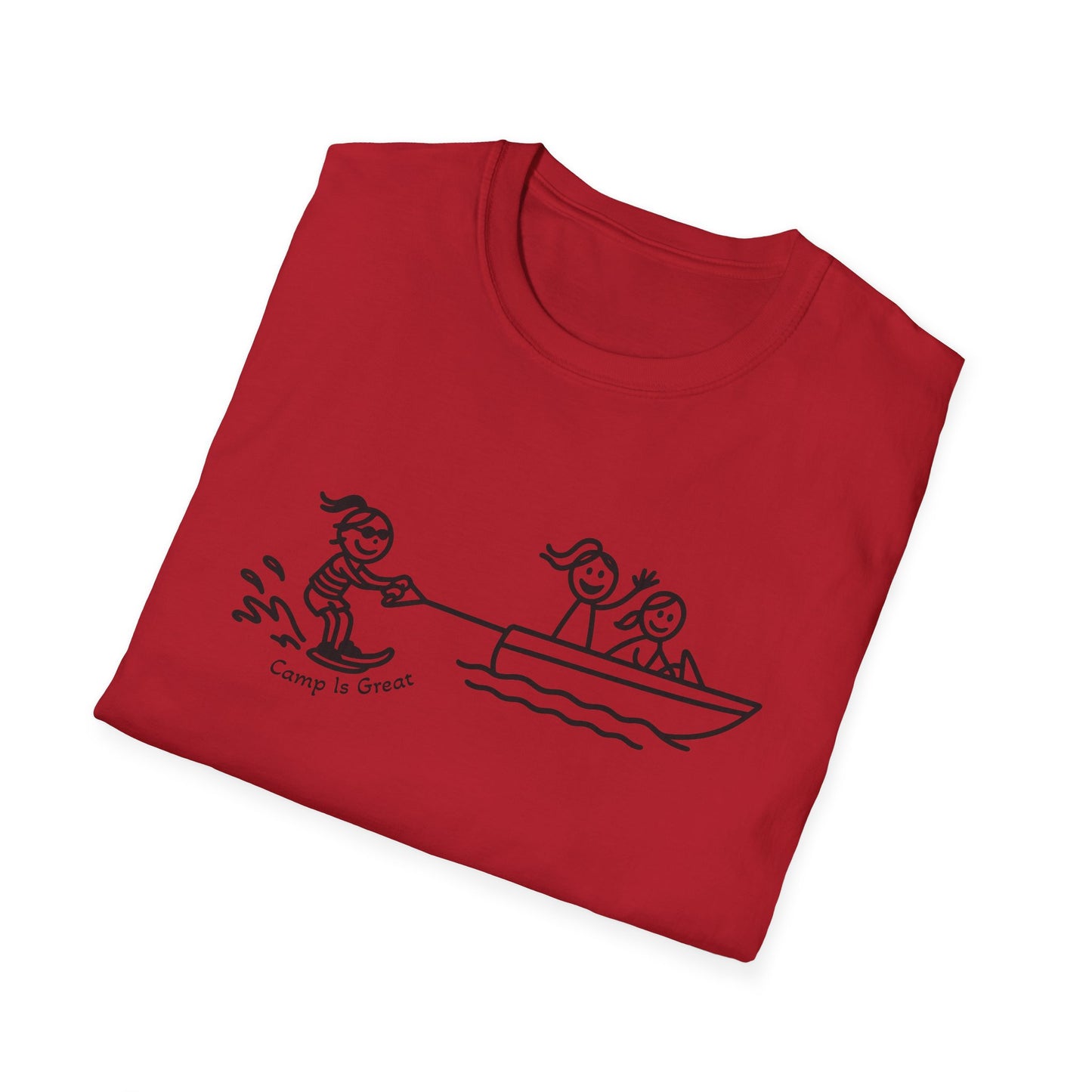 Unisex Softstyle T-Shirt Waterski
