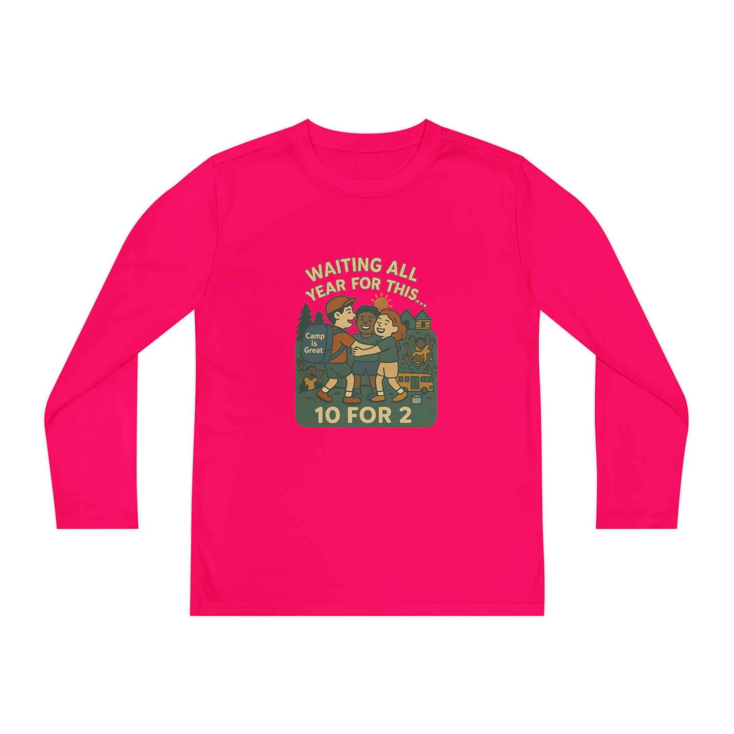 Youth Long Sleeve Competitor Tee Opening Day