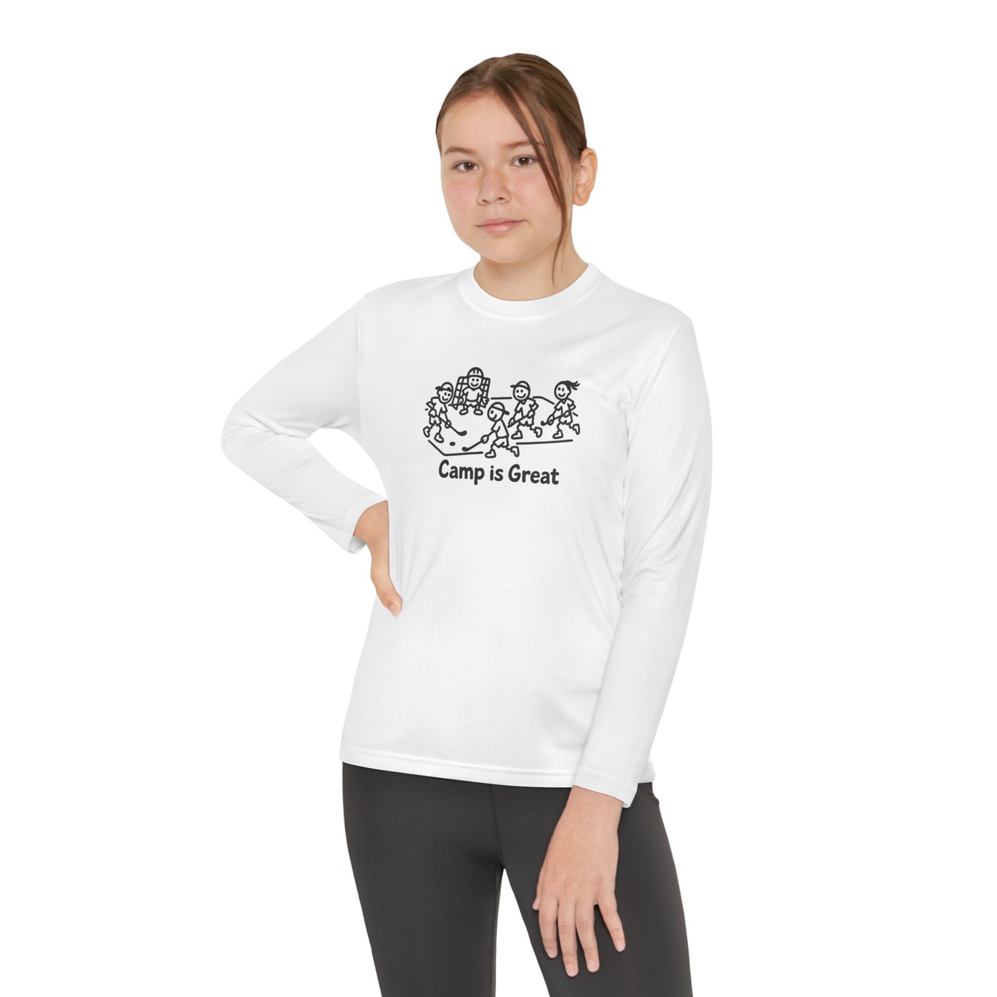 Youth Long Sleeve Competitor Tee Hockey