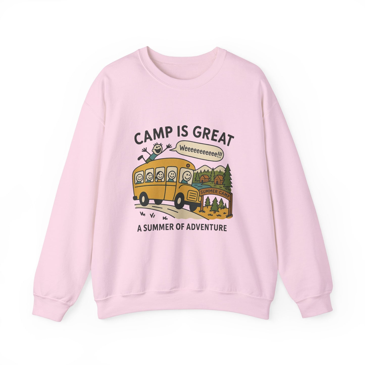 Unisex Heavy Blend™ Crewneck Sweatshirt Bus