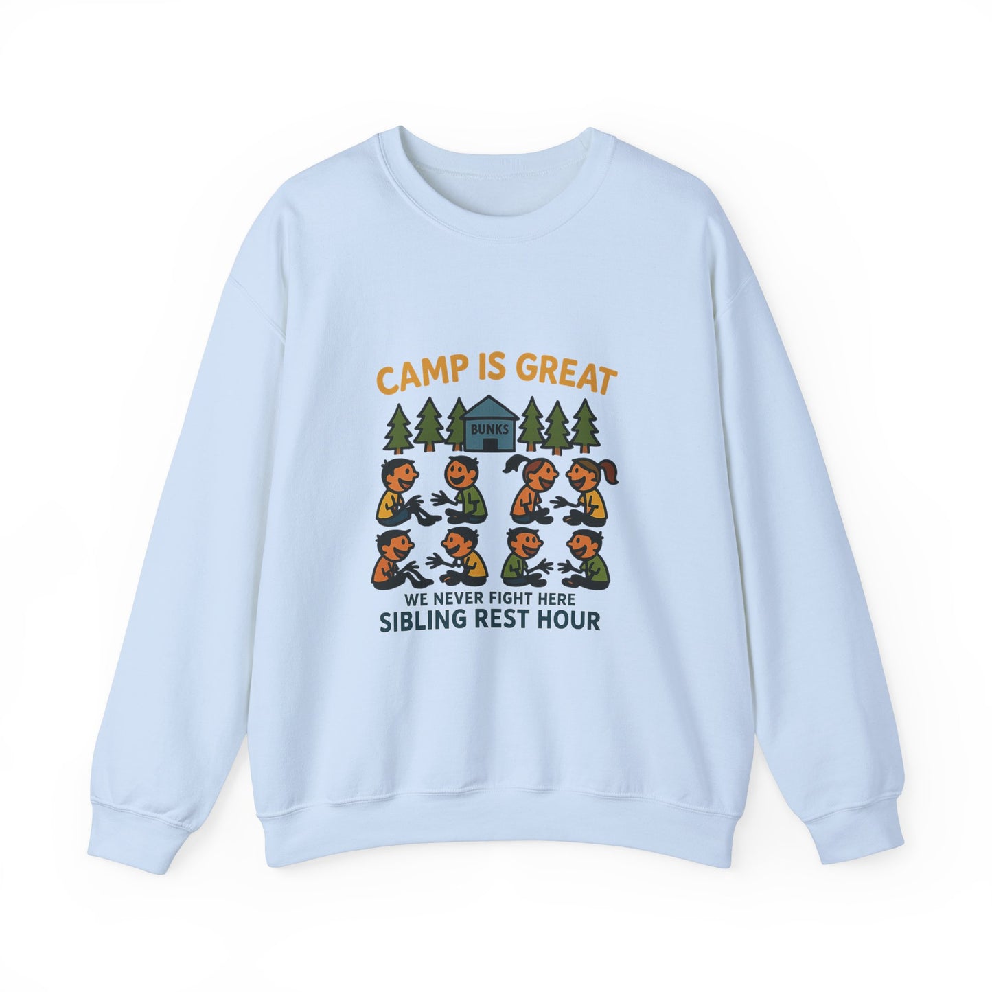 Unisex Heavy Blend™ Crewneck Sweatshirt Sibling Rest Hour