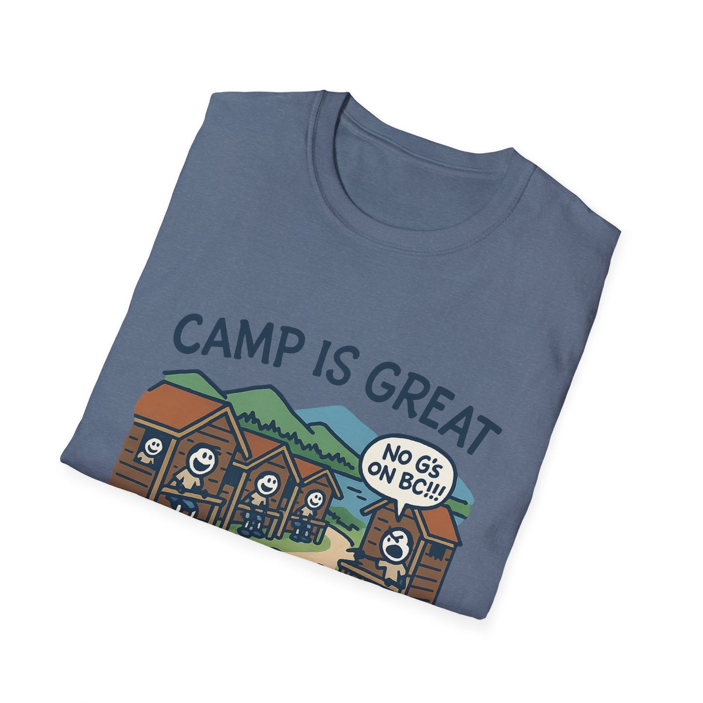 Unisex Softstyle T-Shirt No G's on BC