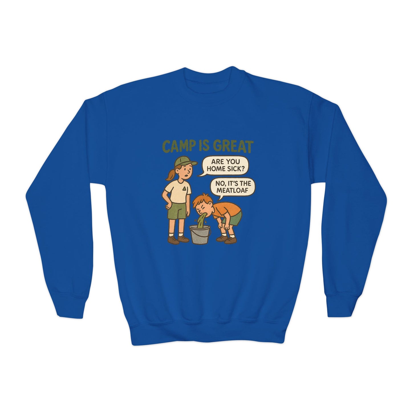Youth Crewneck Sweatshirt Meatloaf
