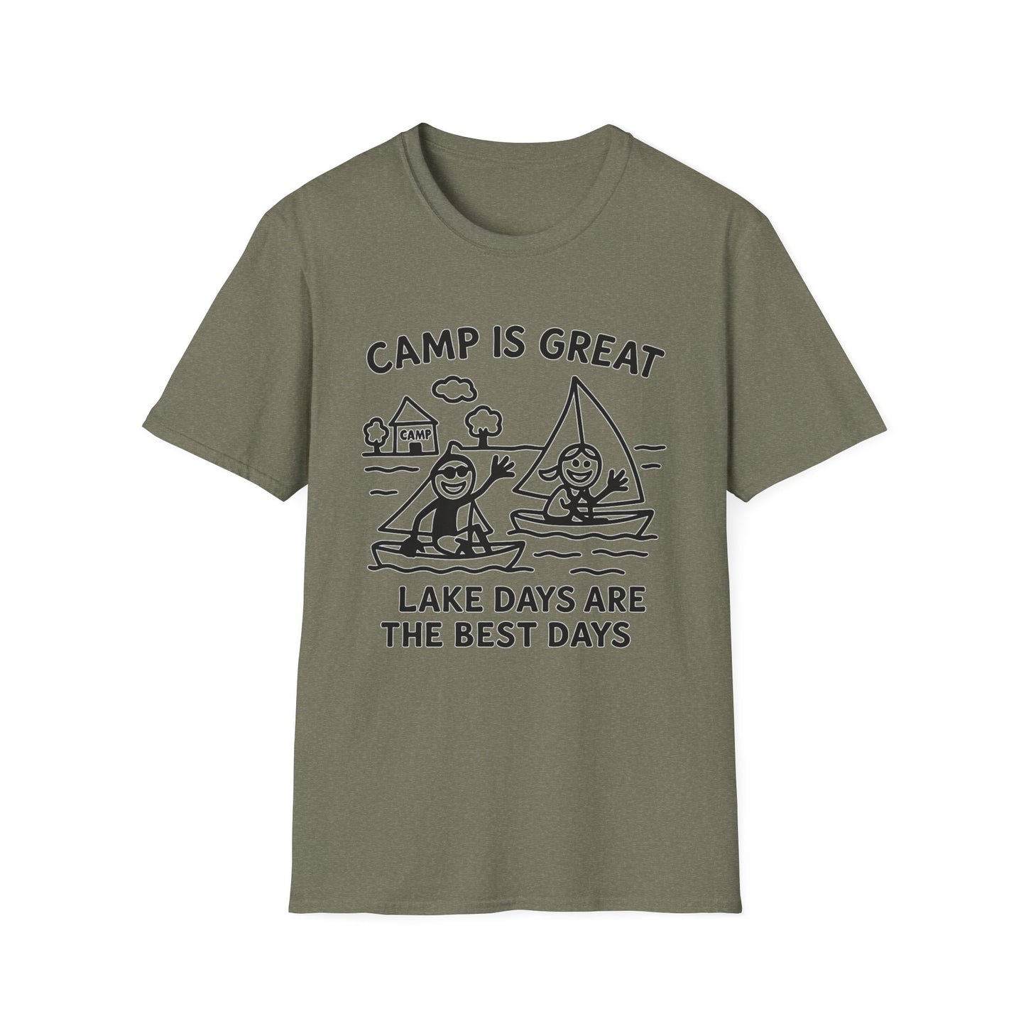 Unisex Softstyle T-Shirt Lake Days