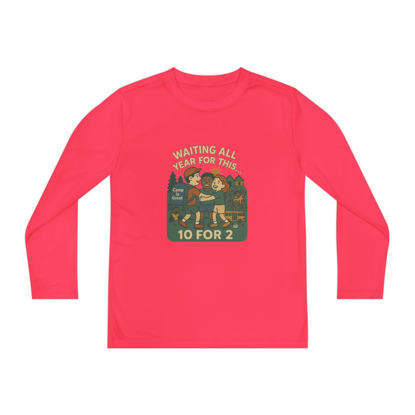 Youth Long Sleeve Competitor Tee Opening Day