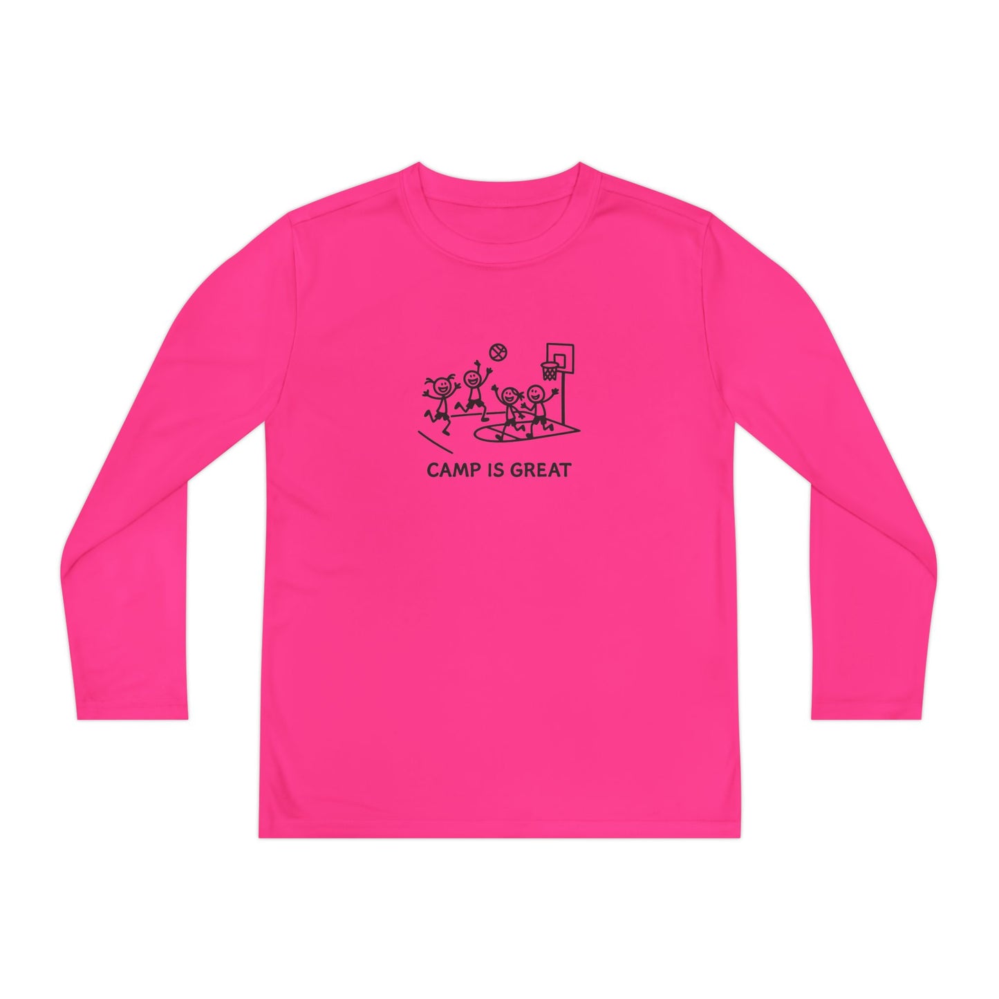 Youth Long Sleeve Competitor Tee Basketball