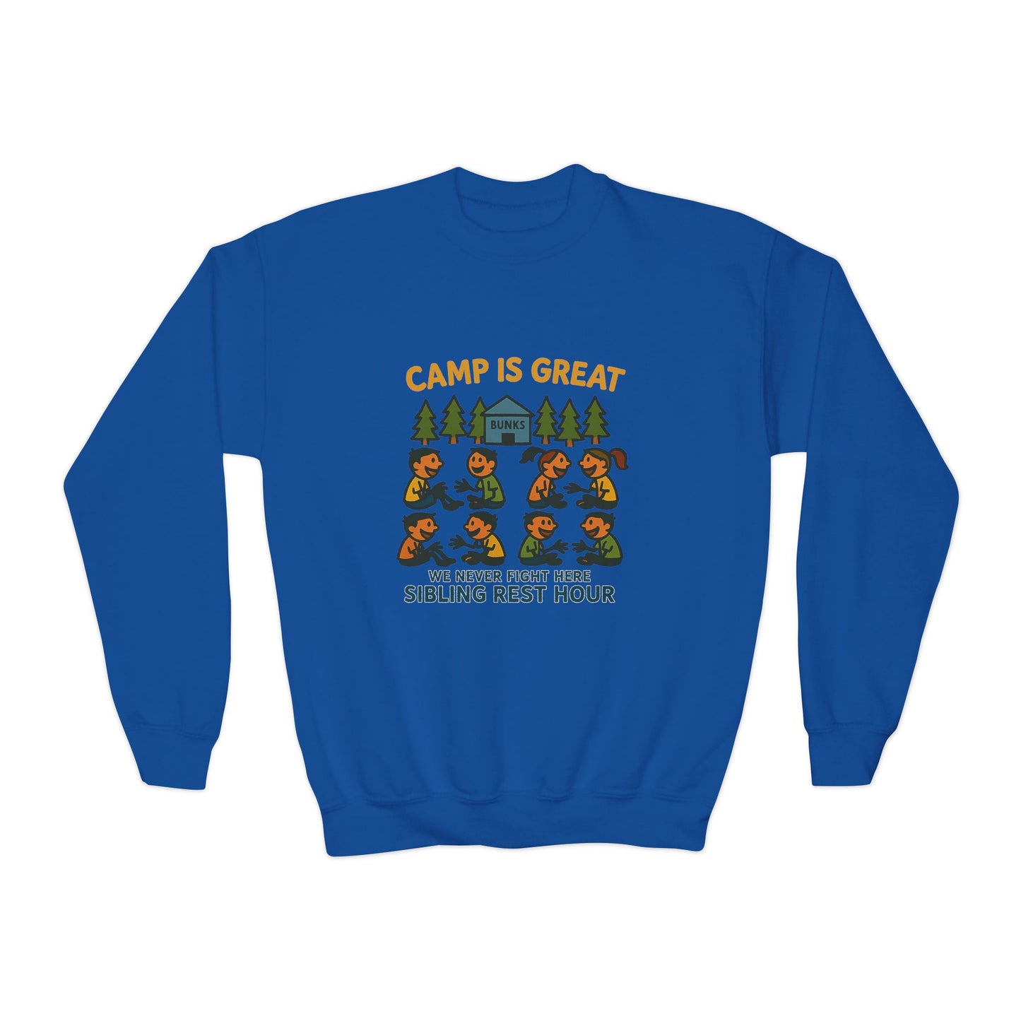 Youth Crewneck Sweatshirt Sibling Rest Hour