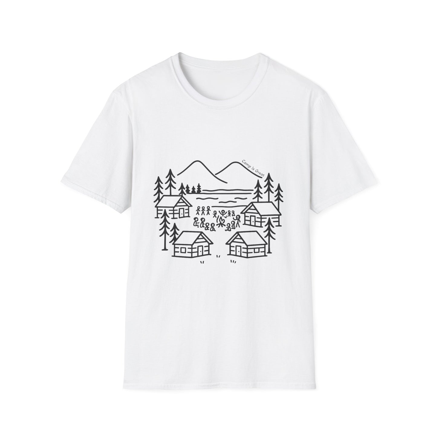 Unisex Softstyle T-Shirt Landscape