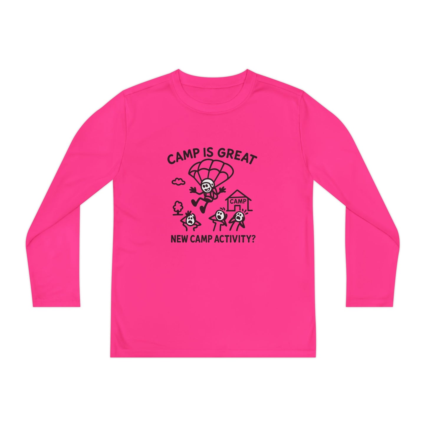 Youth Long Sleeve Competitor Tee Skydiving