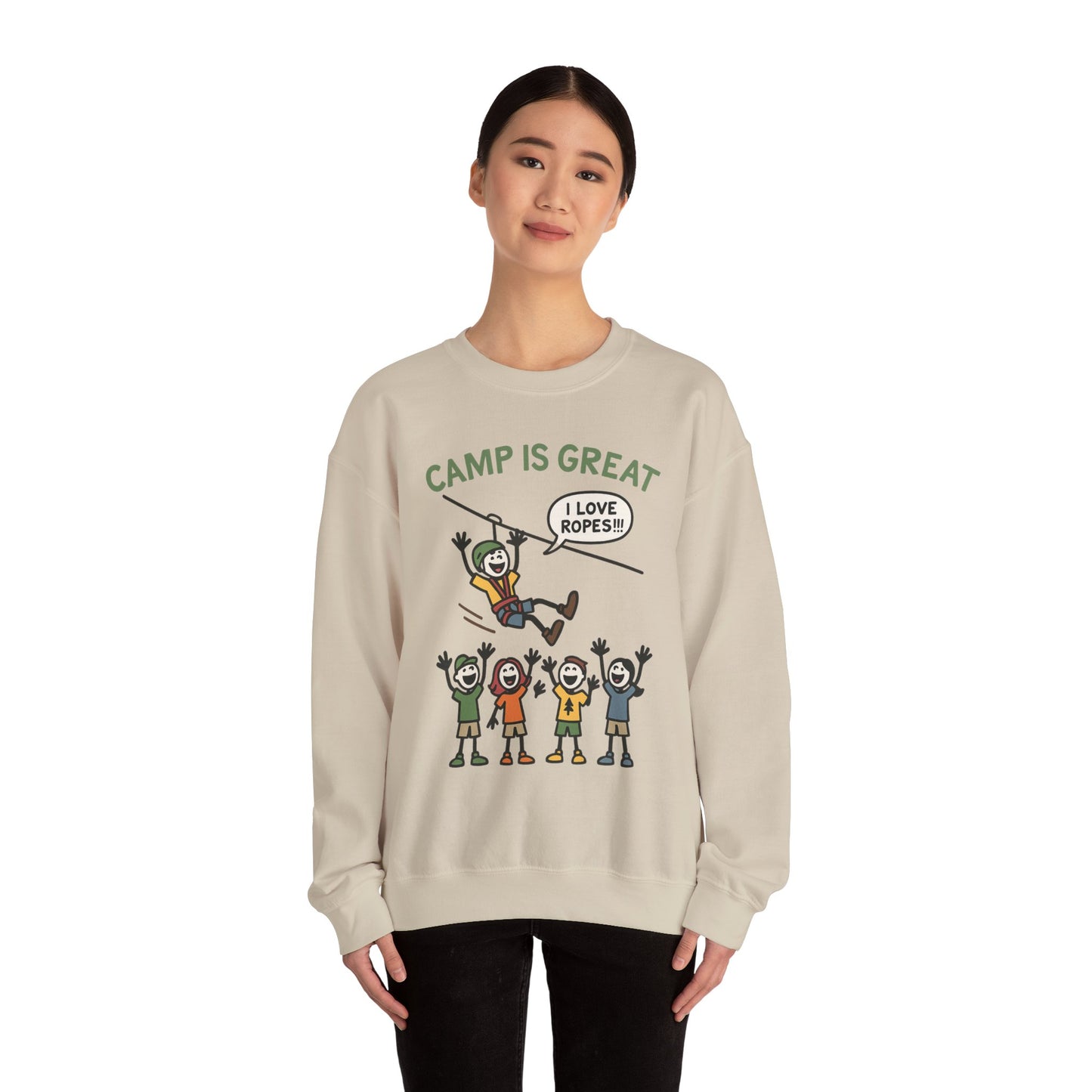 Unisex Heavy Blend™ Crewneck Sweatshirt Ropes