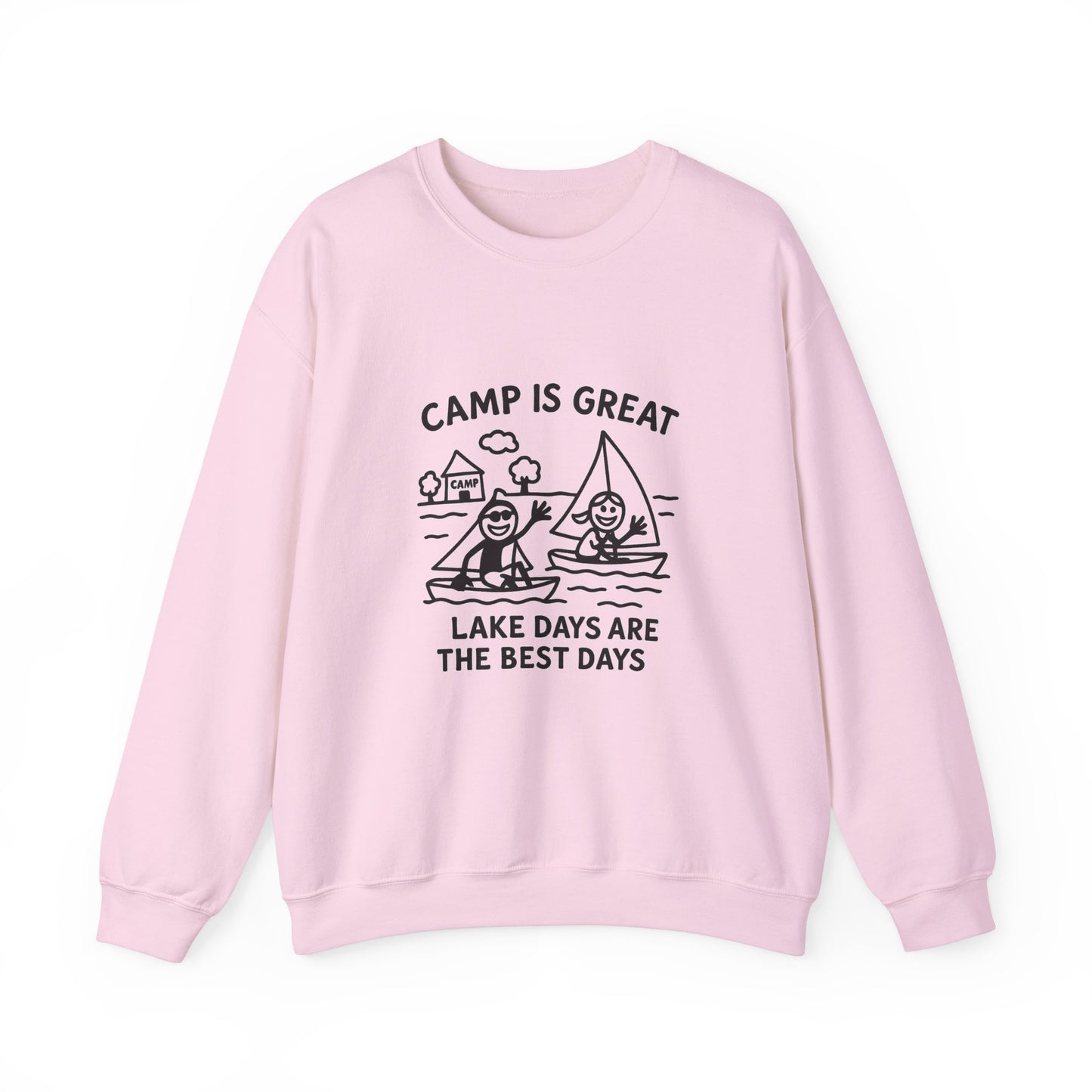 Unisex Heavy Blend™ Crewneck Sweatshirt Lake Days