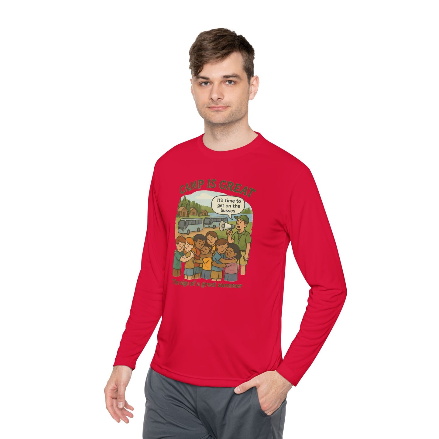 Unisex Lightweight Long Sleeve Tee Closing Day