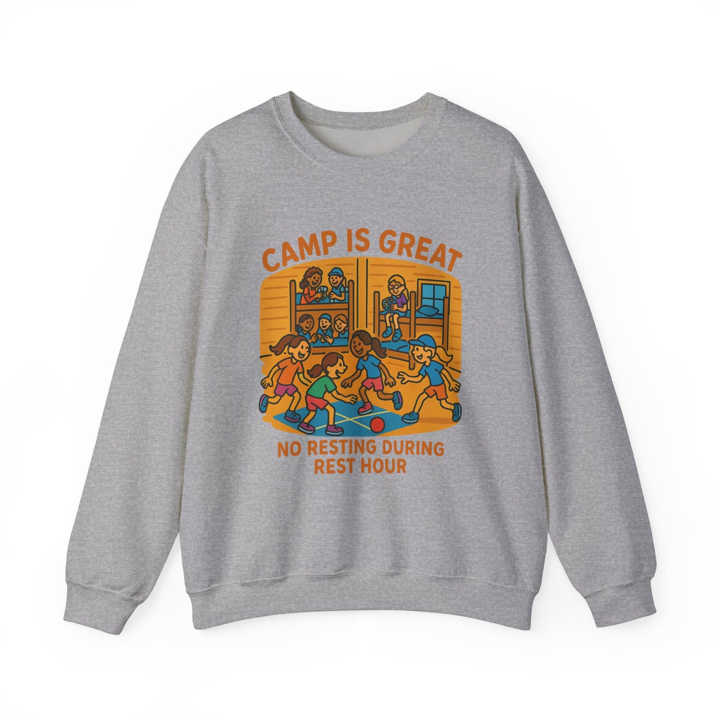 Unisex Heavy Blend™ Crewneck Sweatshirt Rest Hour