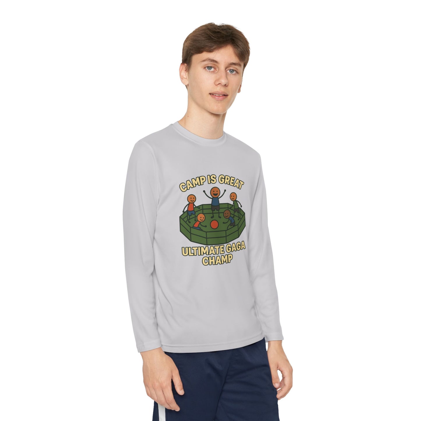 Youth Long Sleeve Competitor Tee GA Champ