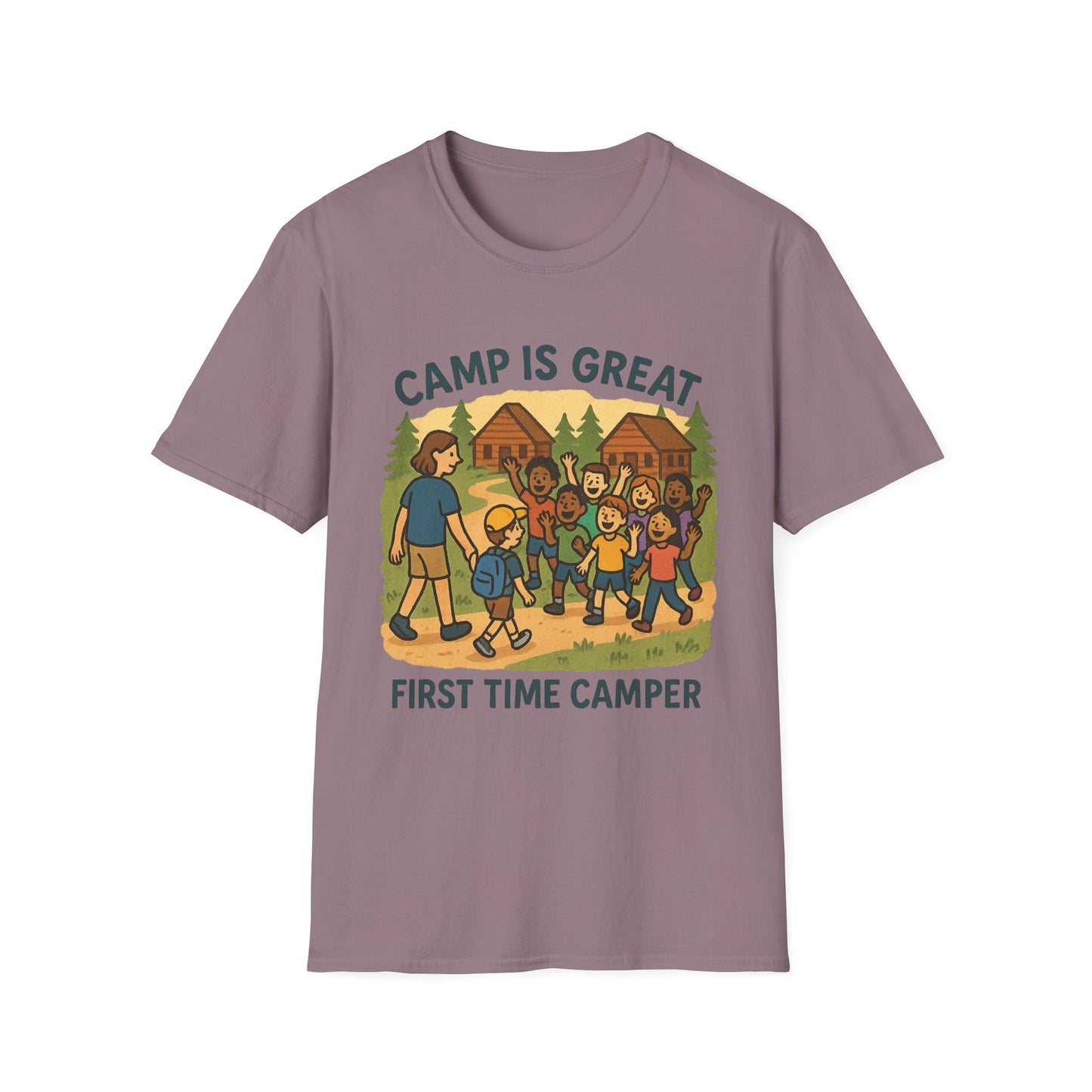 Unisex Softstyle T-Shirt First Time Camper