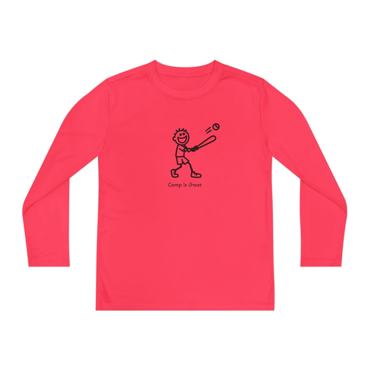 Youth Long Sleeve Competitor Tee Baseball