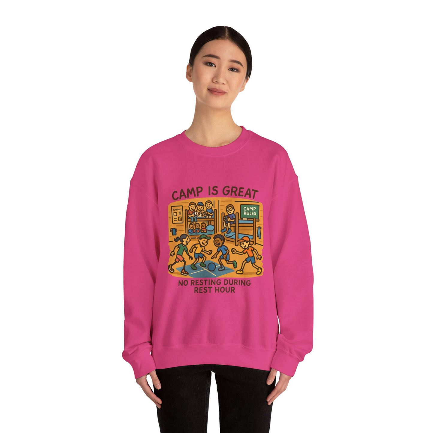 Unisex Heavy Blend™ Crewneck Sweatshirt Rest Hour