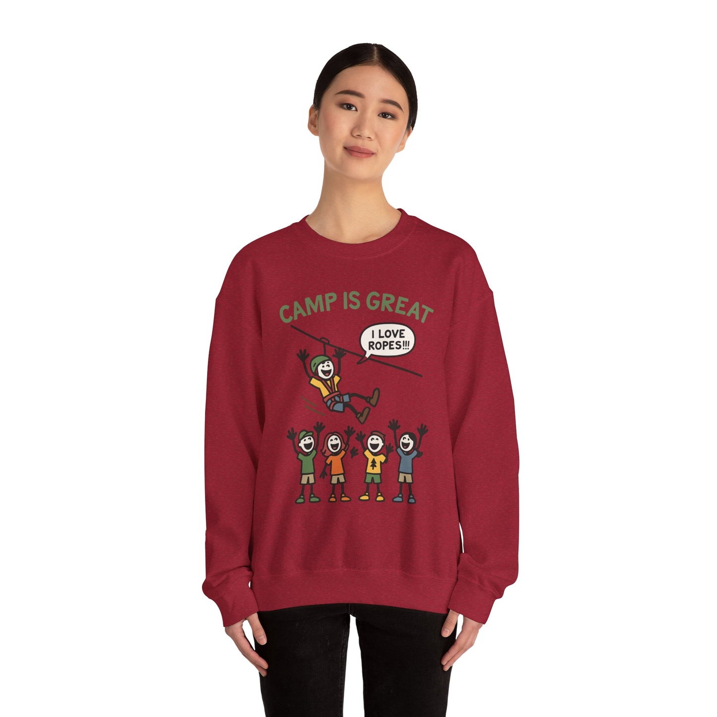 Unisex Heavy Blend™ Crewneck Sweatshirt Ropes