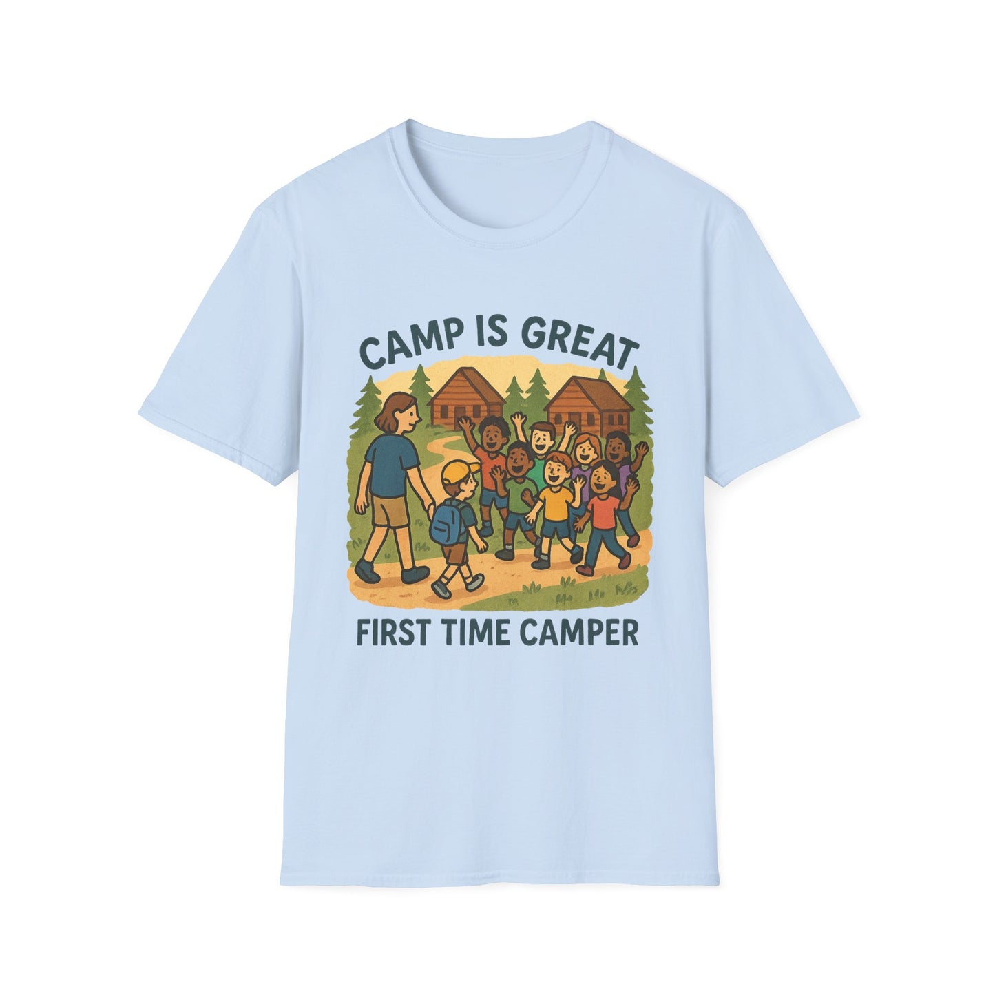 Unisex Softstyle T-Shirt First Time Camper