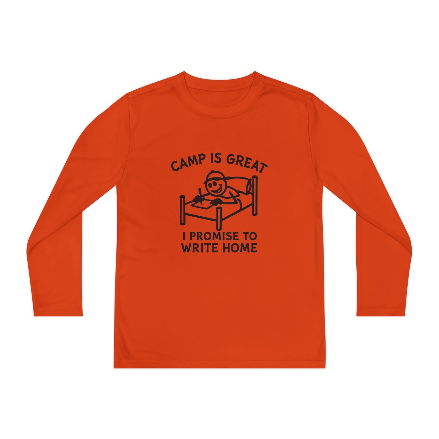 Youth Long Sleeve Competitor Tee Write Home