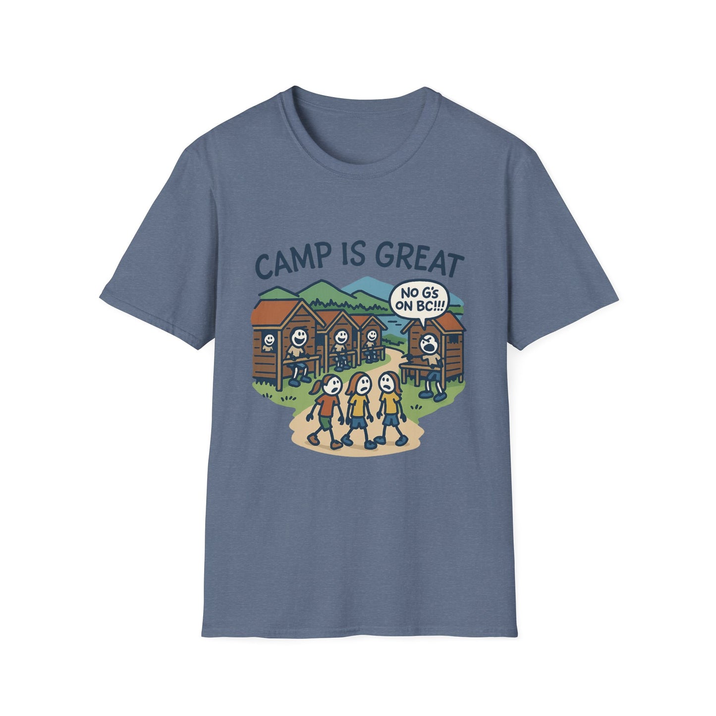 Unisex Softstyle T-Shirt No G's on BC