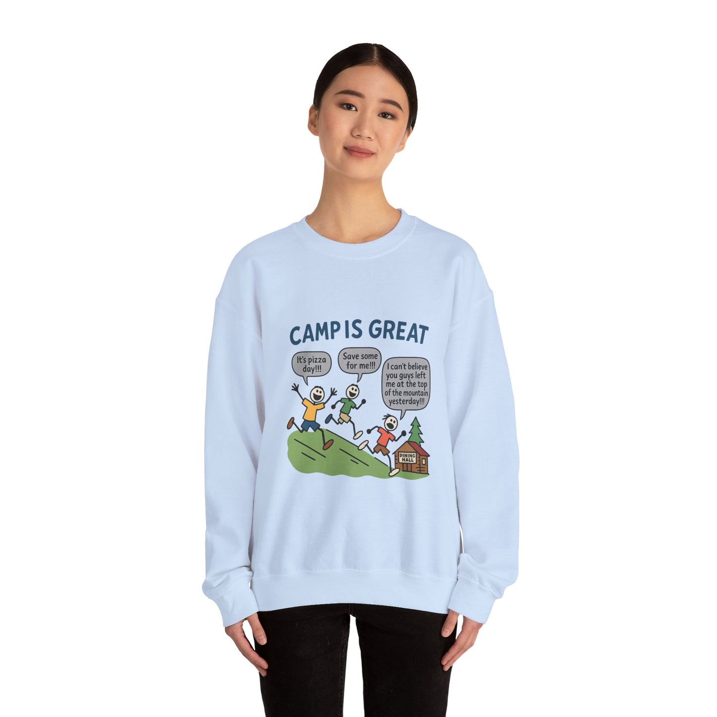 Unisex Heavy Blend™ Crewneck Sweatshirt Pizza Day