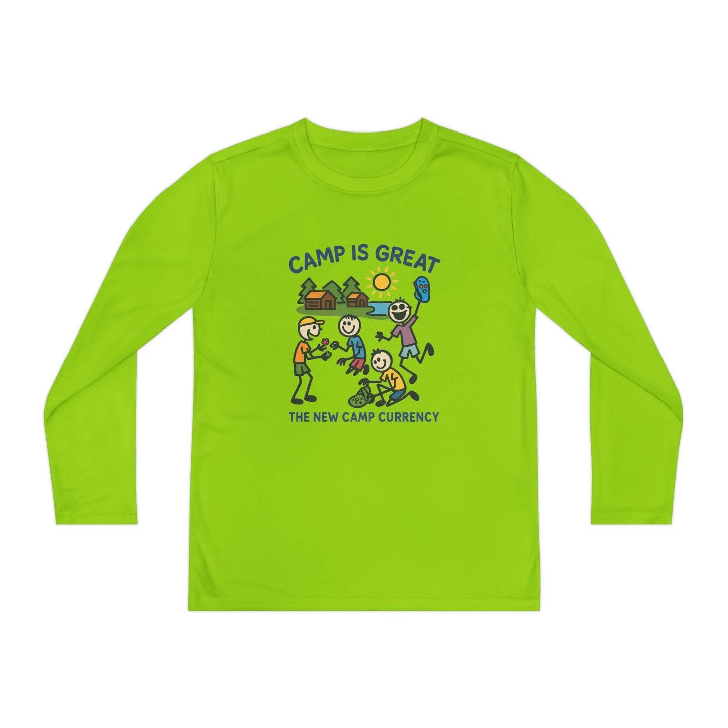 Youth Long Sleeve Competitor Tee Shoe Charms