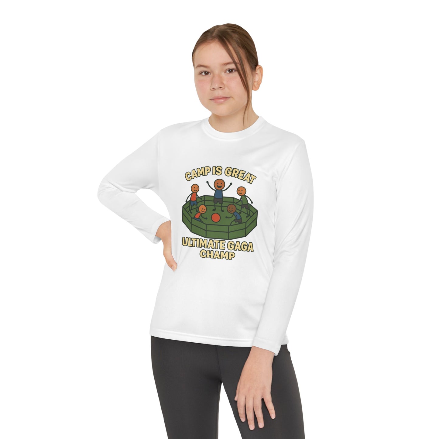 Youth Long Sleeve Competitor Tee GA Champ