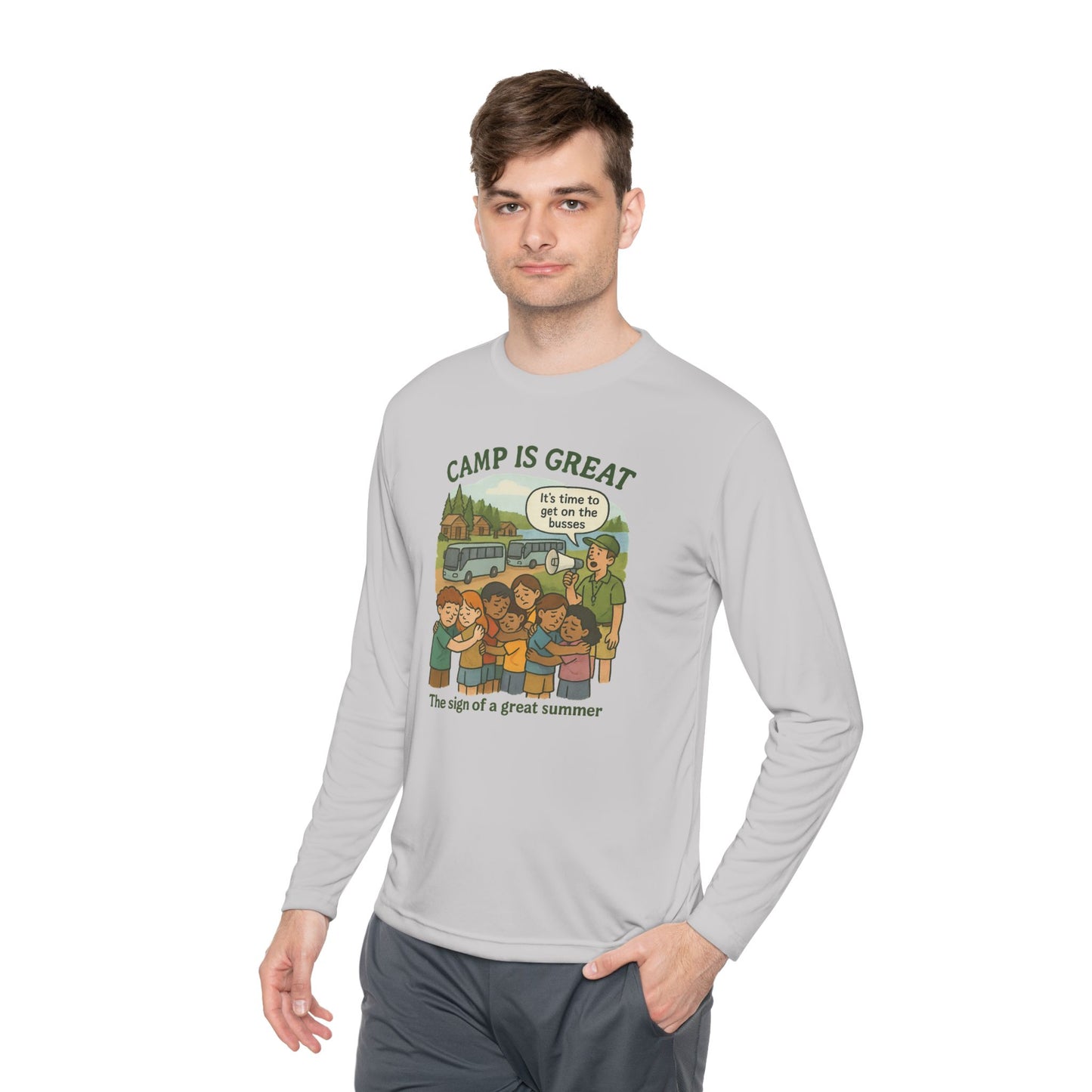 Unisex Lightweight Long Sleeve Tee Closing Day