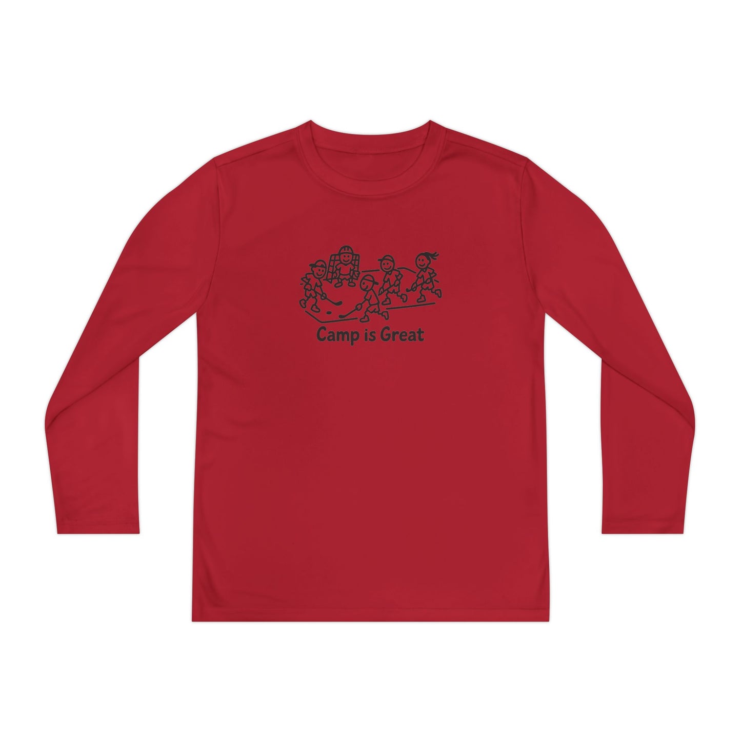 Youth Long Sleeve Competitor Tee Hockey