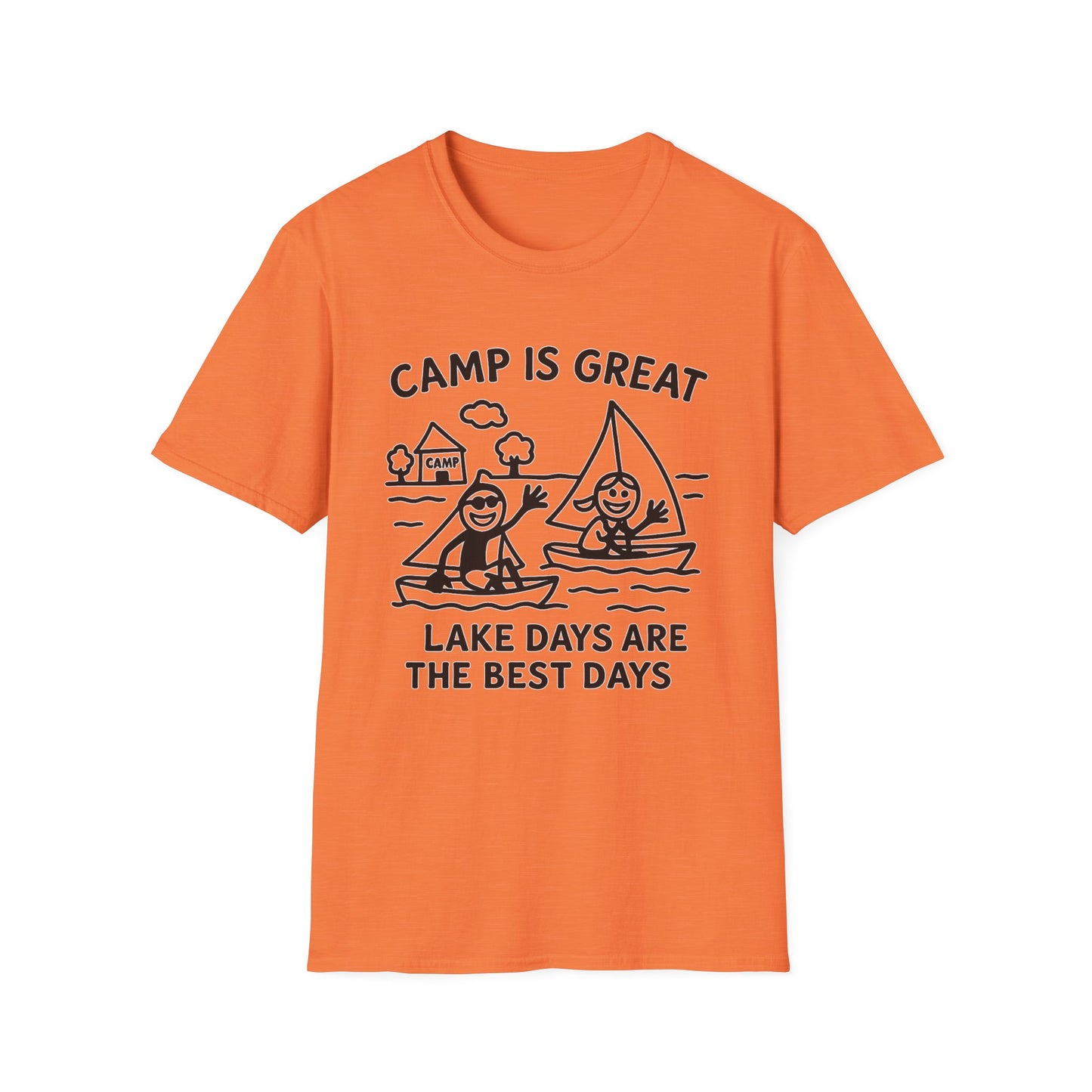 Unisex Softstyle T-Shirt Lake Days