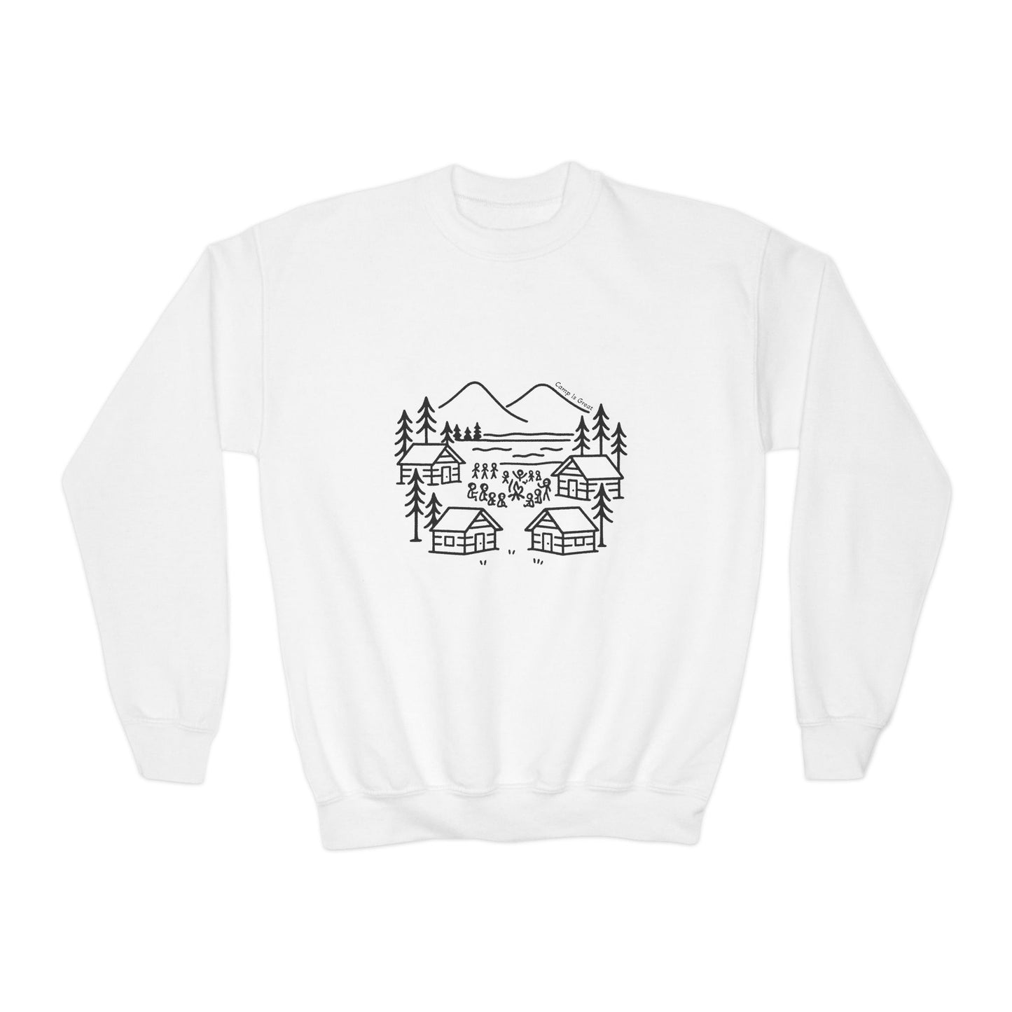 Youth Crewneck Sweatshirt Landscape